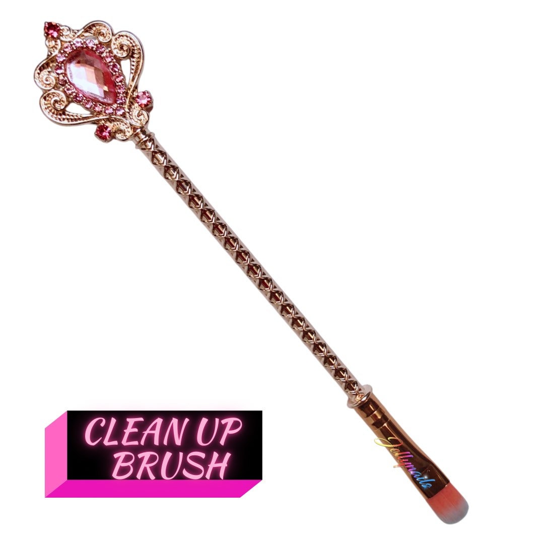 Princess clean up brush synthetic hair Nail art brush.